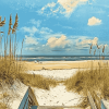 North Carolina Beach Escape Diamond Painting