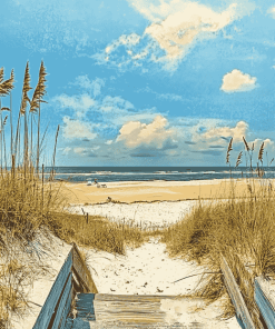 North Carolina Beach Escape Diamond Painting