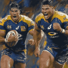 North Queensland Cowboys Rugby Diamond Painting