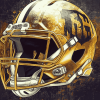 Notre Dame Helmet Football Diamond Painting