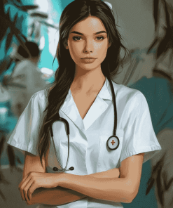 Nurse Girl Diamond Painting