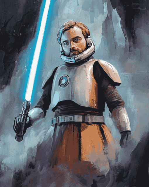 Obi One Movie Magic Diamond Painting