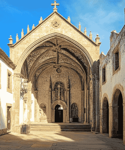 Obidos Igreja Church Diamond Painting