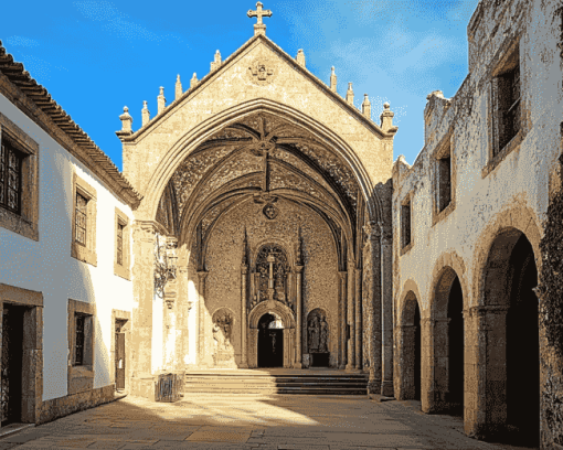 Obidos Igreja Church Diamond Painting