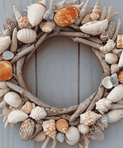 Ocean Shell Wreath Diamond Painting