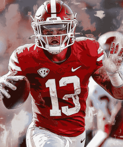 Oklahoma Sooners Player Diamond Painting