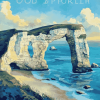 Old Harry Rocks Coastal View Diamond Painting