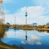 Olympiapark Scenic Diamond Painting