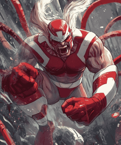 Omega Red Marvel Character Diamond Painting