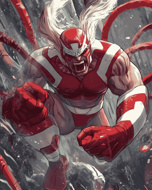 Omega Red Marvel Character Diamond Painting