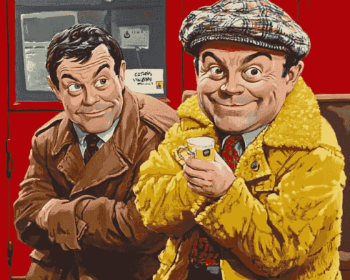 Only Fools And Horses Cartoon Diamond Painting