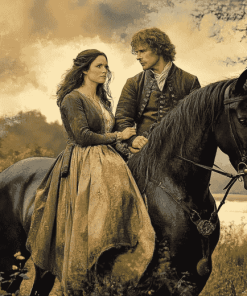 Outlander Jamie & Claire Series Diamond Painting