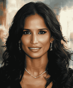 Padma Lakshmi Famous Woman Diamond Painting