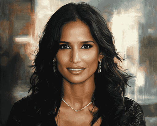 Padma Lakshmi Famous Woman Diamond Painting