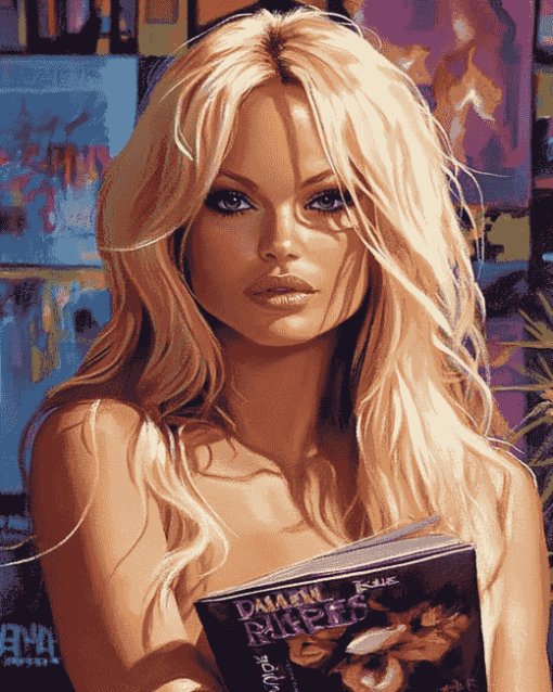 Pamela Anderson Celebrities Diamond Painting