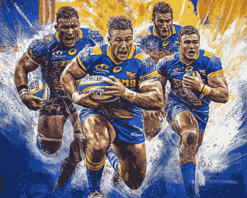 Parramatta Eels Rugby Diamond Painting