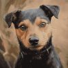 Patterdale Terrier Puppy Diamond Painting