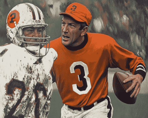 Paul Brown Famous Coach Diamond Painting