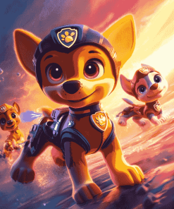 Paw Patrol Animation Diamond Painting