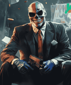 Payday 2 Game Characters Diamond Painting