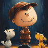 Peanuts Charlie Animation Diamond Painting