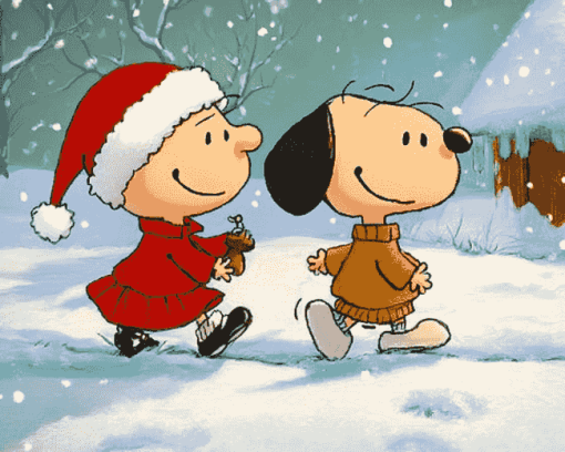 Peanuts Christmas with Charlie Brown Diamond Painting