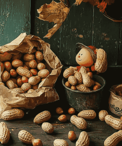 Peanuts Legume Art Diamond Painting