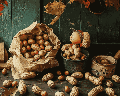 Peanuts Legume Art Diamond Painting