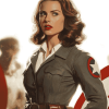 Peggy Carter Captain America Film Diamond Painting