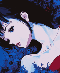 Perfect Blue Anime Diamond Painting