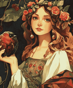 Persephone Fantasy Animation Diamond Painting