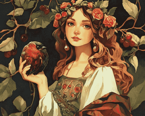 Persephone Fantasy Animation Diamond Painting