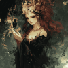 Persephone Fantasy Goddess Diamond Painting