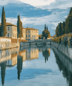 Peschiera Scenic Views Diamond Painting