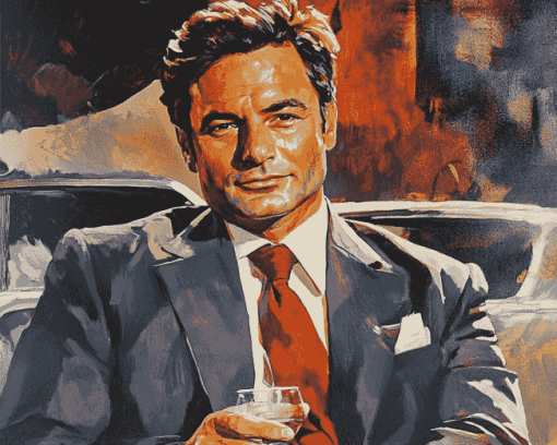 Peter Falk Actor Diamond Painting