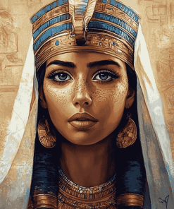 Pharaonic Egyptian Women Diamond Painting