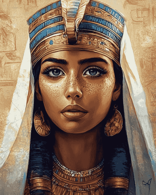 Pharaonic Egyptian Women Diamond Painting