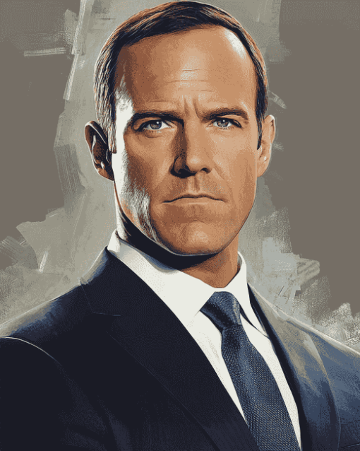 Phil Coulson Shield Series Diamond Painting