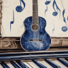 Piano and Guitar Harmony Diamond Painting