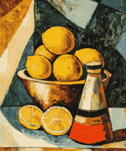 Picasso Lemons Vintage Diamond Painting