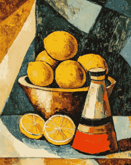 Picasso Lemons Vintage Diamond Painting