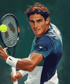 Pierre Hugues Herbert Tennis Diamond Painting