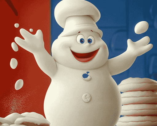 Pillsbury Doughboy Animation Diamond Painting