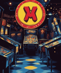 Pinball Sports Diamond Painting