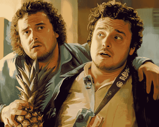 Pineapple Express Movie Cast Diamond Painting