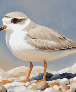 Piping Plover Birds Diamond Painting