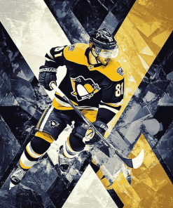 Pittsburgh Penguins Ice Hockey Diamond Painting