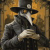 Plague Doctor Fantasy Diamond Painting