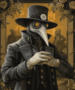 Plague Doctor Fantasy Diamond Painting