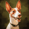 Podenco Puppy Charm Diamond Painting